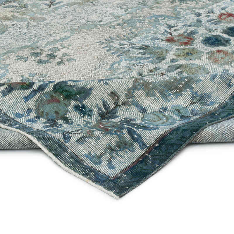 Alfombra Tallada a Mano Sobre Teñida - 187 cm x 277 cm - K0062383