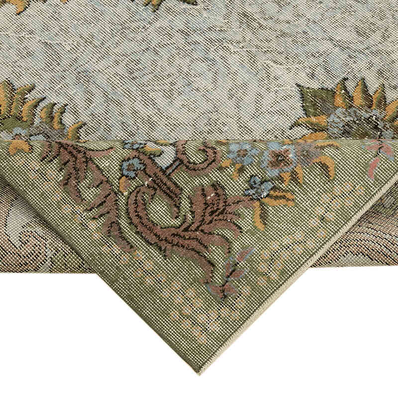 Hand Carved Over-Dyed Rug - 6'  x 9' 11" (72" x 119") - K0062388
