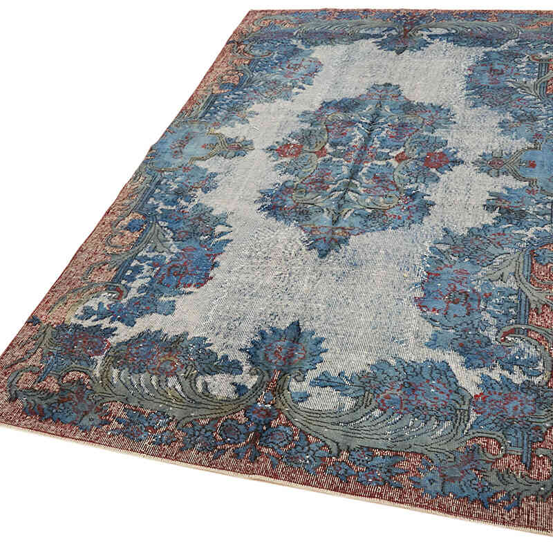 El Oyması Boyalı Halı - 163 cm x 267 cm - K0062390