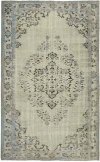 El Oyması Boyalı Halı - 169 cm x 269 cm