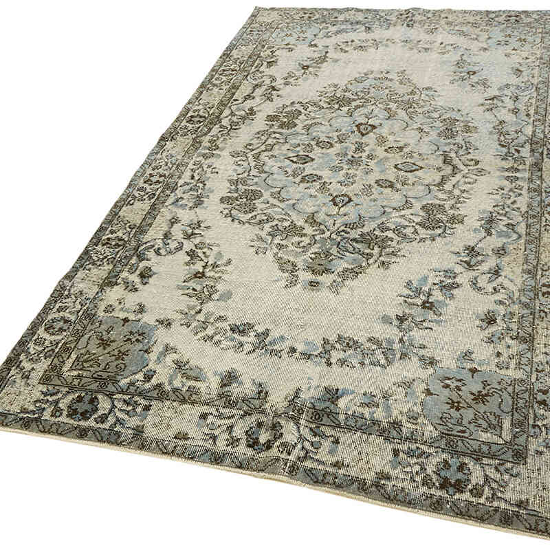 Alfombra Tallada a Mano Sobre Teñida - 160 cm x 265 cm - K0062399