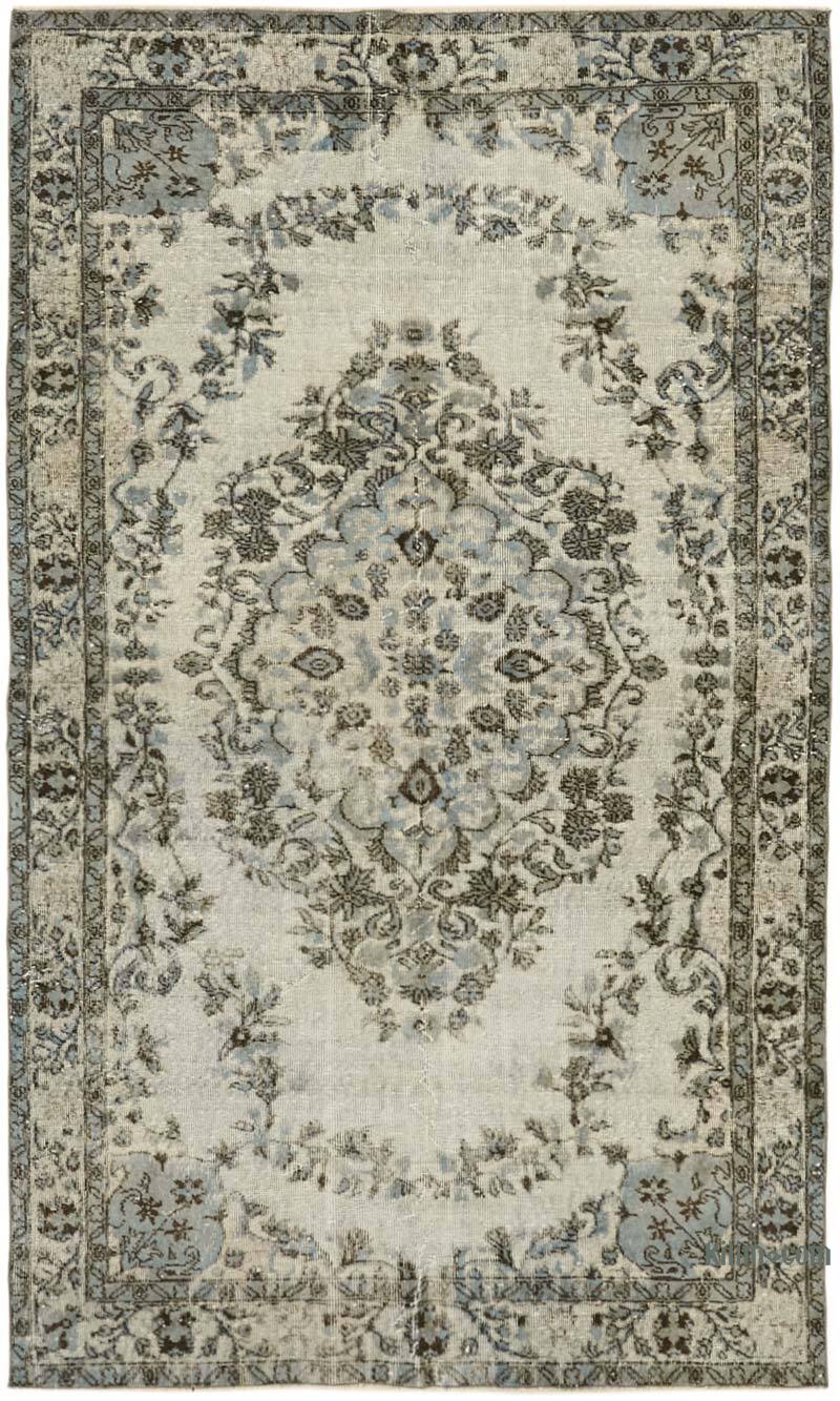 Alfombra Tallada a Mano Sobre Teñida - 160 cm x 265 cm - K0062399