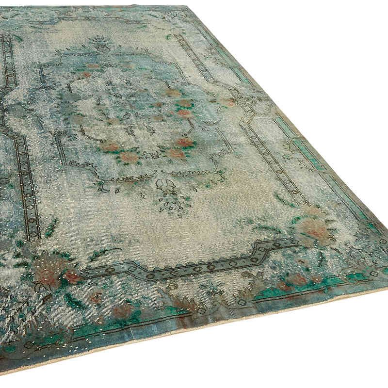 Alfombra Tallada a Mano Sobre Teñida - 189 cm x 296 cm - K0062400