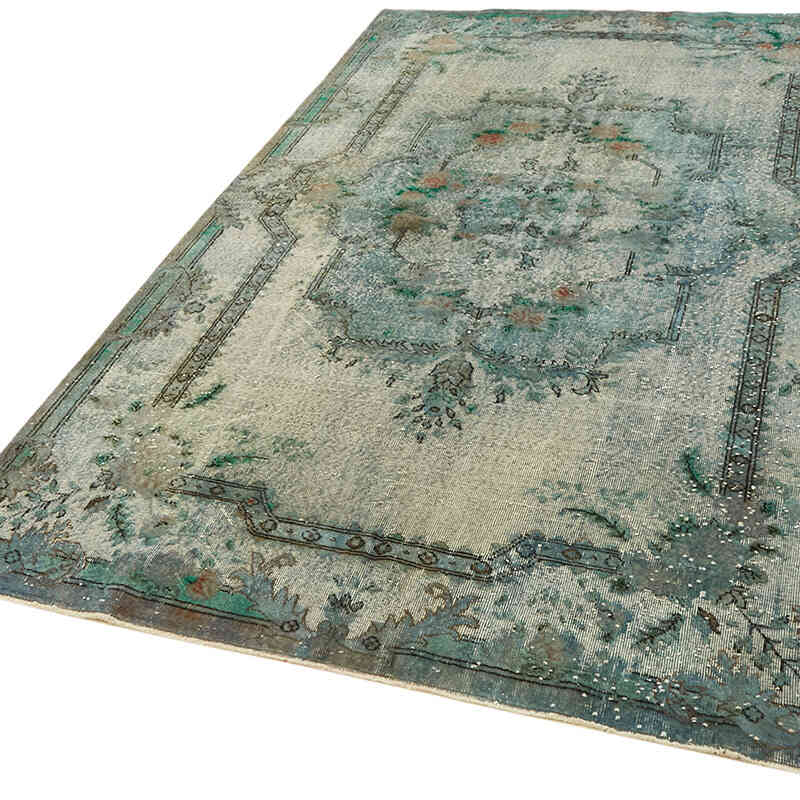 Alfombra Tallada a Mano Sobre Teñida - 189 cm x 296 cm - K0062400