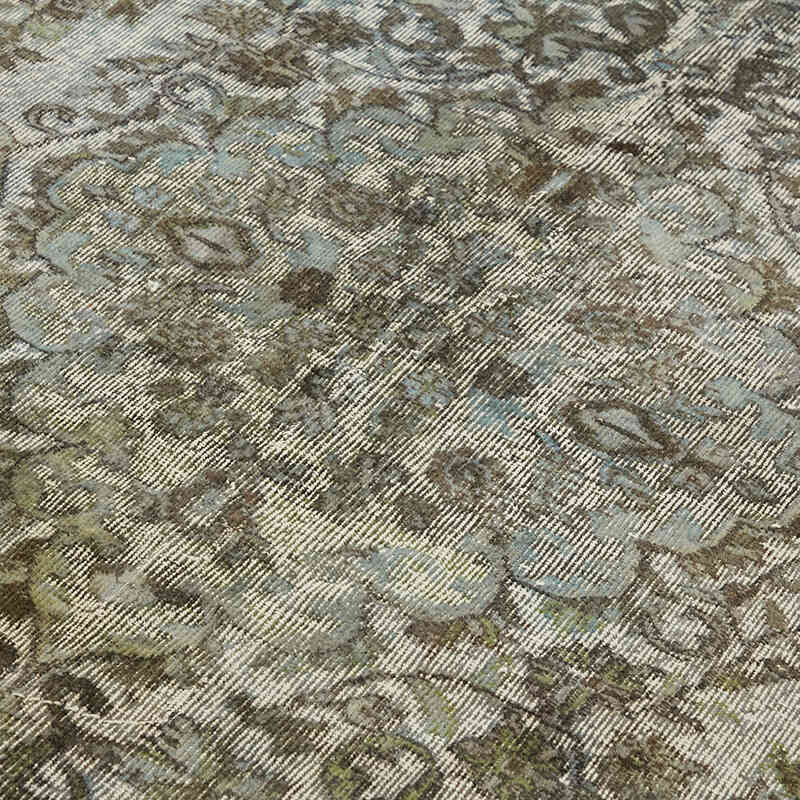 Hand Carved Over-Dyed Rug - 6' 4" x 9' 5" (76" x 113") - K0062401