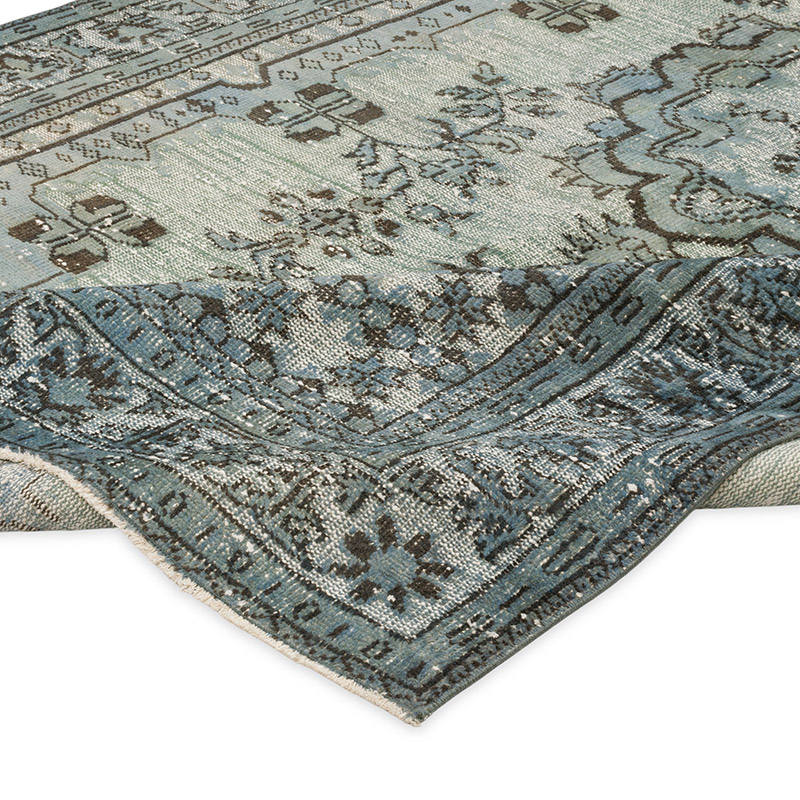 Hand Carved Over-Dyed Rug - 6' 3" x 10' 4" (75" x 124") - K0062402