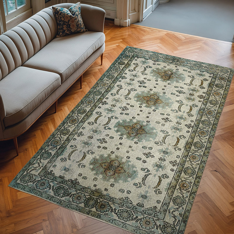 El Oyması Boyalı Halı - 175 cm x 286 cm - K0062405