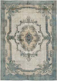 El Oyması Boyalı Halı - 220 cm x 310 cm