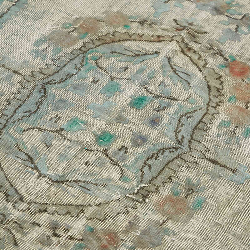 Alfombra Tallada a Mano Sobre Teñida - 161 cm x 291 cm - K0062408