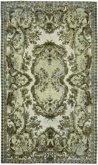 El Oyması Boyalı Halı - 160 cm x 266 cm