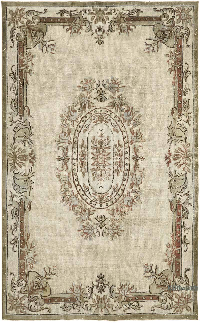 El Oyması Boyalı Halı - 194 cm x 307 cm - K0062410