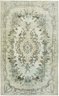 El Oyması Boyalı Halı - 171 cm x 274 cm