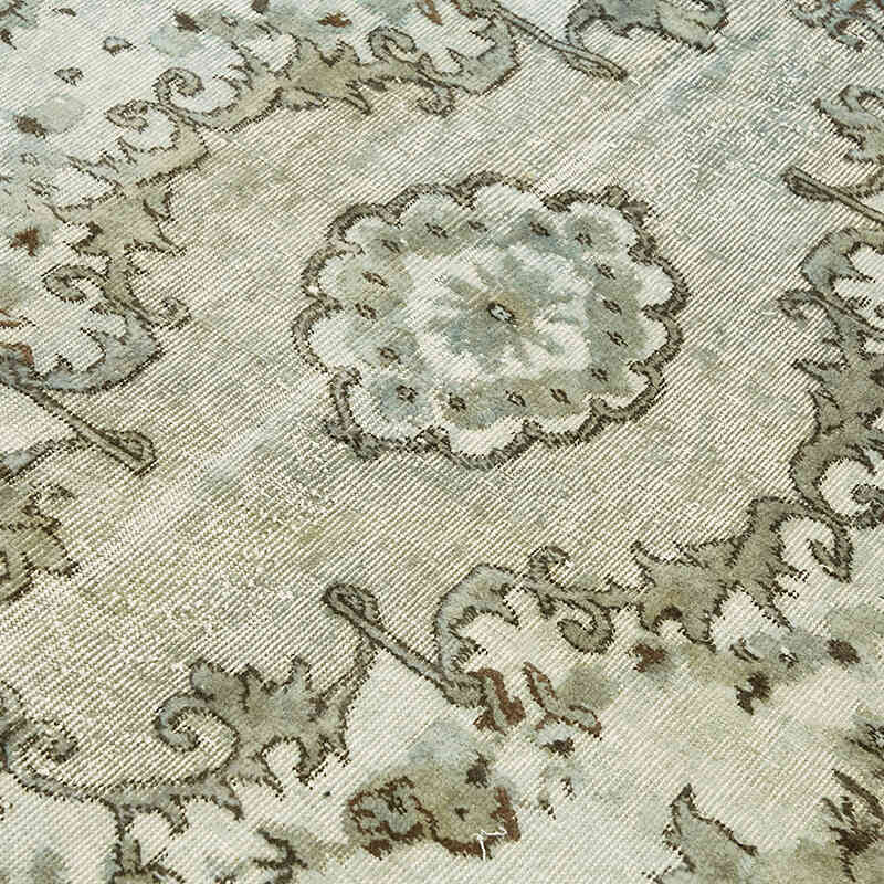Alfombra Tallada a Mano Sobre Teñida - 171 cm x 274 cm - K0062412