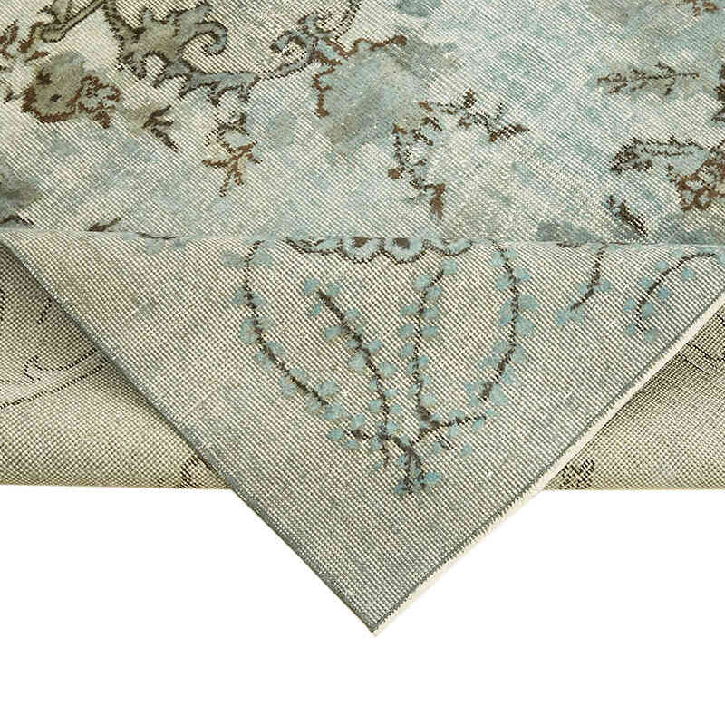Alfombra Tallada a Mano Sobre Teñida - 171 cm x 274 cm - K0062412