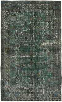 El Oyması Boyalı Halı - 154 cm x 237 cm