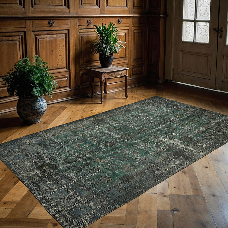 El Oyması Boyalı Halı - 154 cm x 237 cm - K0062414