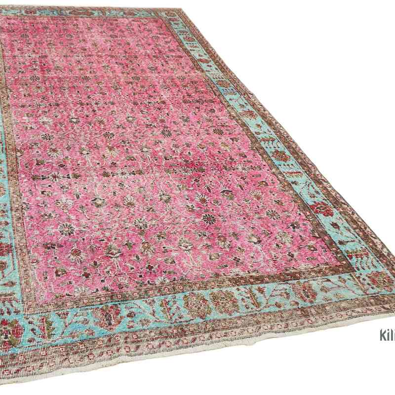 Hand Carved Over-Dyed Rug - 6'  x 10' 5" (72 in. x 125 in.) - K0062427