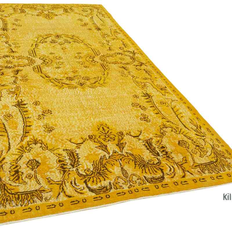 Alfombra Tallada a Mano Sobre Teñida - 186 cm x 316 cm - K0062429
