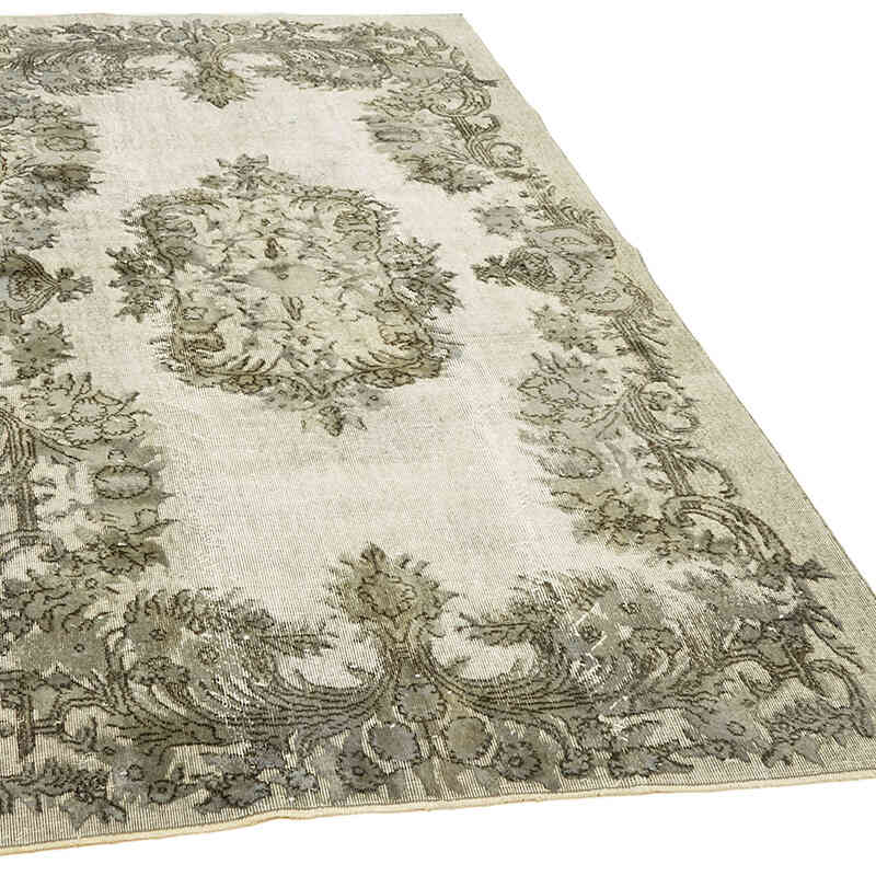 El Oyması Boyalı Halı - 162 cm x 262 cm - K0062431
