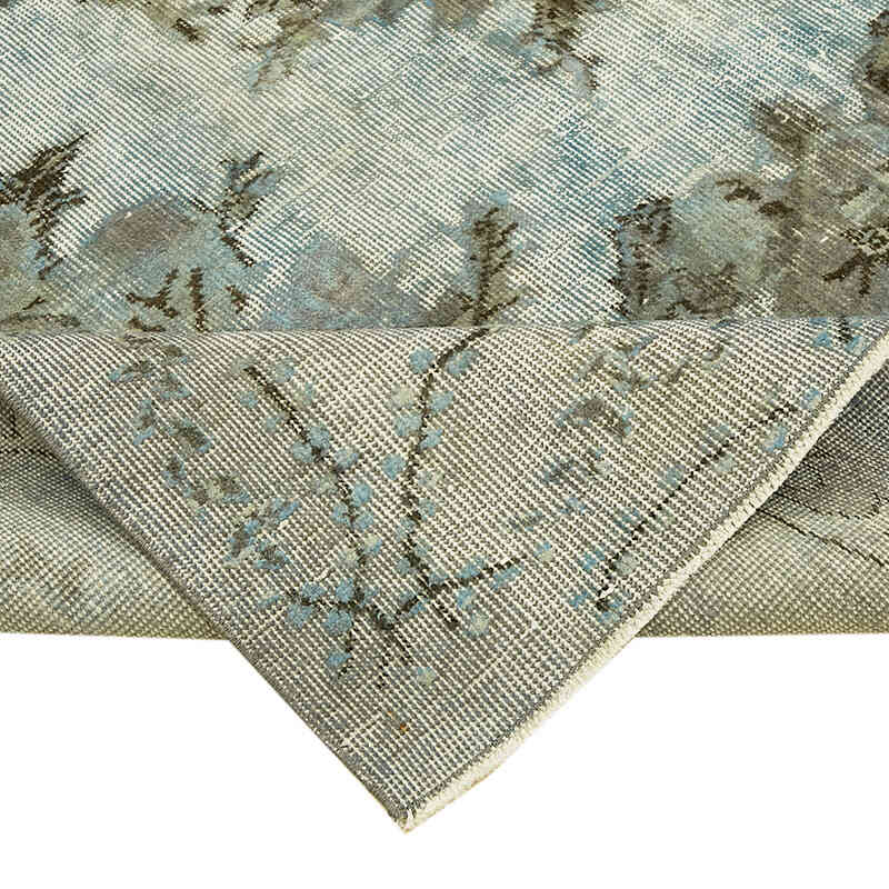 Hand Carved Over-Dyed Rug - 5' 7" x 9' 3" (67" x 111") - K0062432