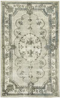 El Oyması Boyalı Halı - 181 cm x 290 cm