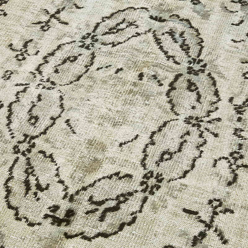 Hand Carved Over-Dyed Rug - 6'  x 9' 3" (72" x 111") - K0062436