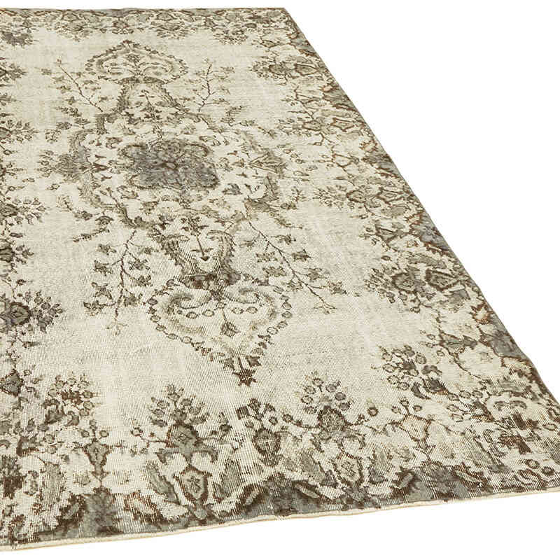 Alfombra Tallada a Mano Sobre Teñida - 159 cm x 278 cm - K0062438
