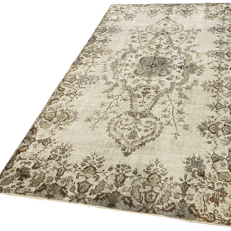 Alfombra Tallada a Mano Sobre Teñida - 159 cm x 278 cm - K0062438