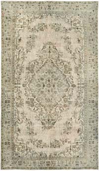 El Oyması Boyalı Halı - 173 cm x 291 cm