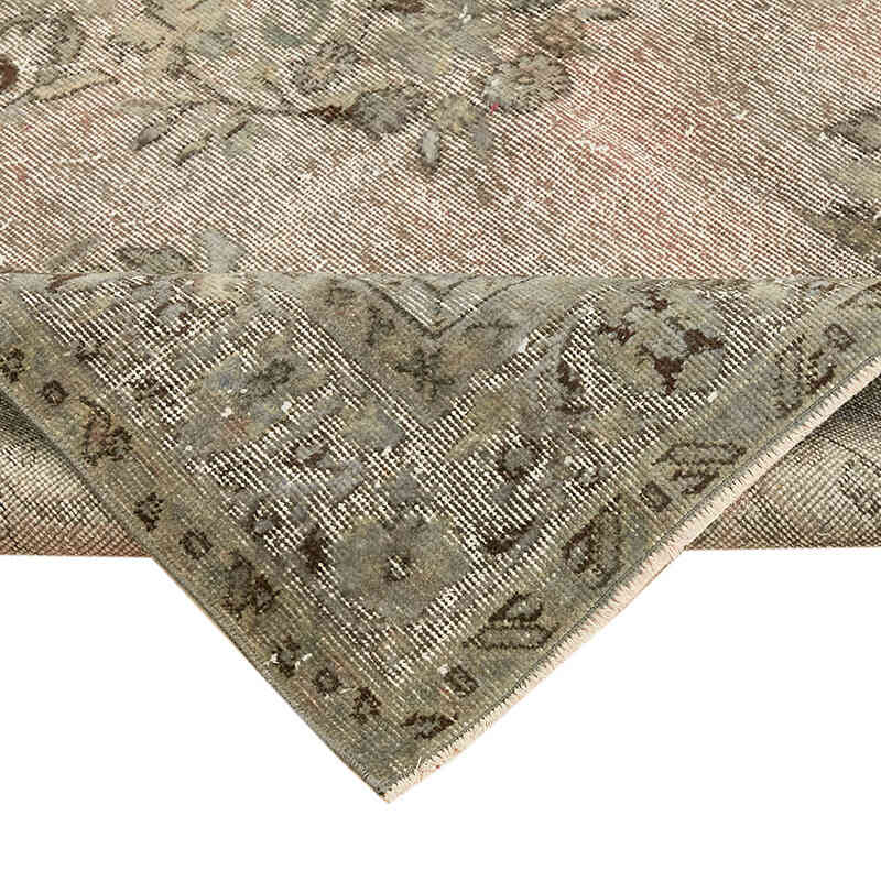 Alfombra Tallada a Mano Sobre Teñida - 173 cm x 291 cm - K0062441