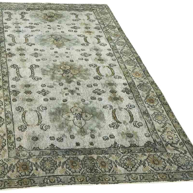 Alfombra Tallada a Mano Sobre Teñida - 175 cm x 290 cm - K0062448