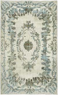 El Oyması Boyalı Halı - 185 cm x 295 cm