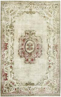 El Oyması Boyalı Halı - 200 cm x 308 cm