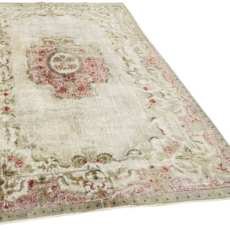 El Oyması Boyalı Halı - 200 cm x 308 cm - K0062452