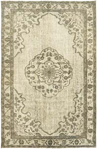 Alfombra Tallada a Mano Sobre Teñida - 169 cm x 259 cm