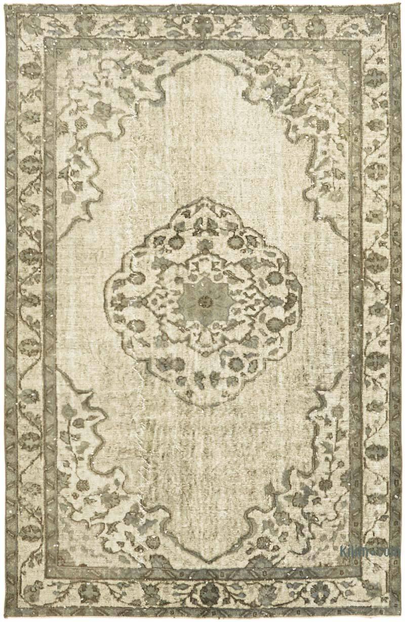 El Oyması Boyalı Halı - 169 cm x 259 cm - K0062453