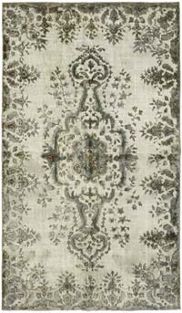 Hand Carved Over-Dyed Rug - 5' 6" x 9' 2" (66" x 110")