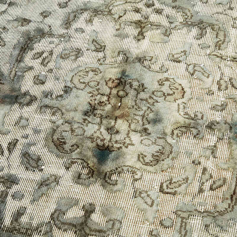 Alfombra Tallada a Mano Sobre Teñida - 168 cm x 280 cm - K0062455