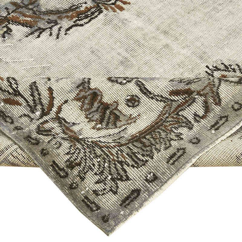Hand Carved Over-Dyed Rug - 6' 7" x 10' 4" (79" x 124") - K0062457