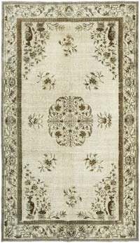 Hand Carved Over-Dyed Rug - 6' 2" x 10' 5" (74" x 125")