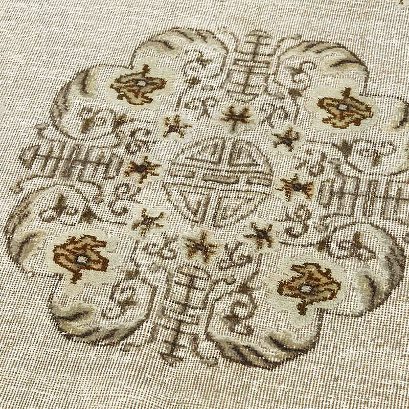 Hand Carved Over-Dyed Rug - 6' 2" x 10' 5" (74" x 125") - K0062458