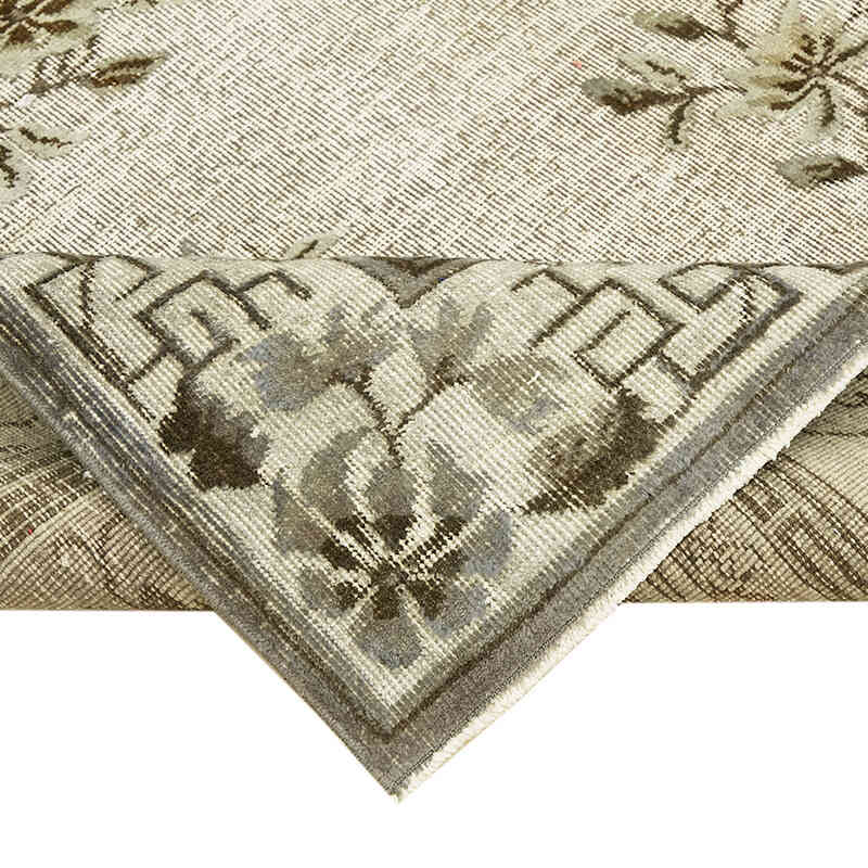 Hand Carved Over-Dyed Rug - 6' 2" x 10' 5" (74" x 125") - K0062458
