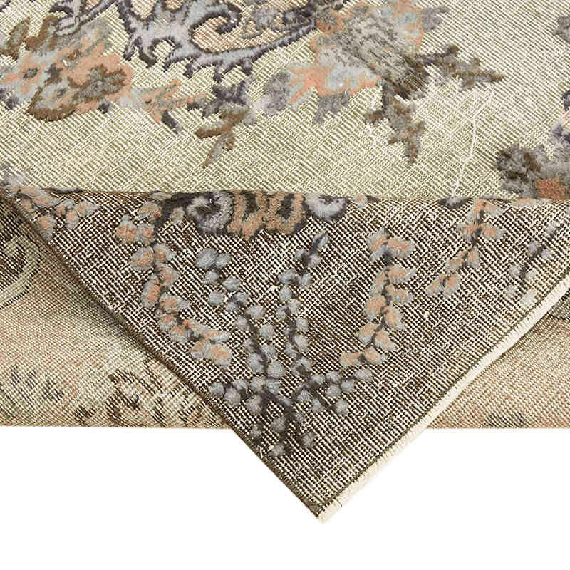Hand Carved Over-Dyed Rug - 5' 8" x 8' 7" (68" x 103") - K0062459