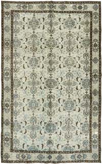 Hand Carved Over-Dyed Rug - 6' 3" x 9' 10" (75" x 118")