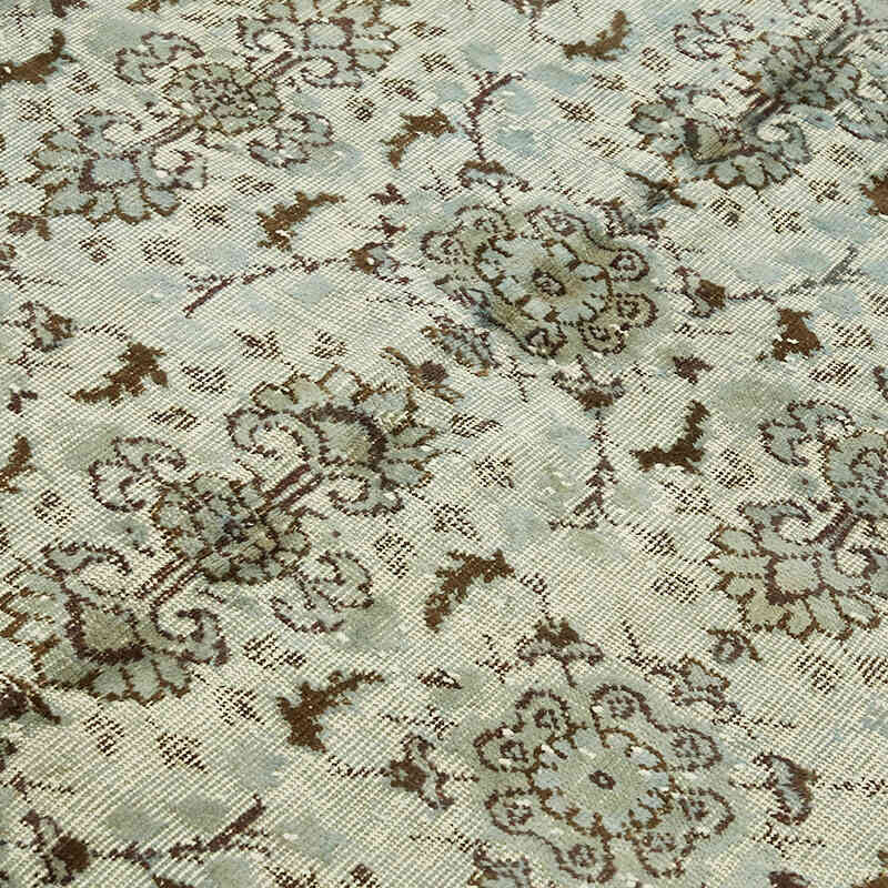 Hand Carved Over-Dyed Rug - 6' 3" x 9' 10" (75" x 118") - K0062460