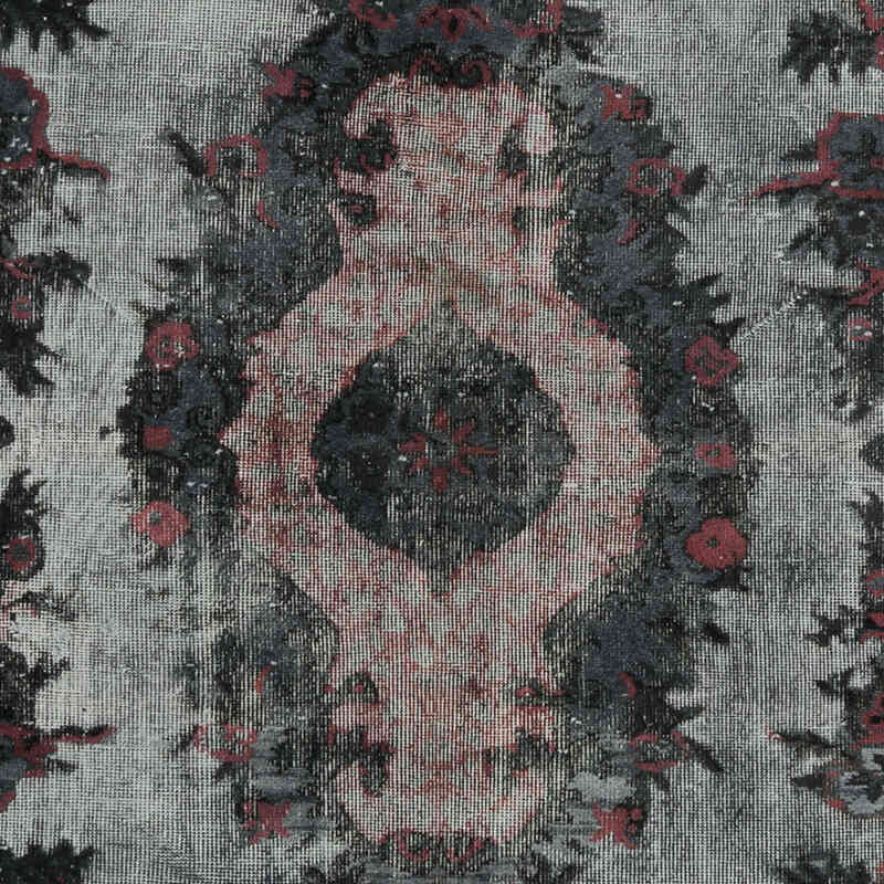 Hand Carved Over-Dyed Rug - 6' 2" x 9' 9" (74 in. x 117 in.) - K0062462