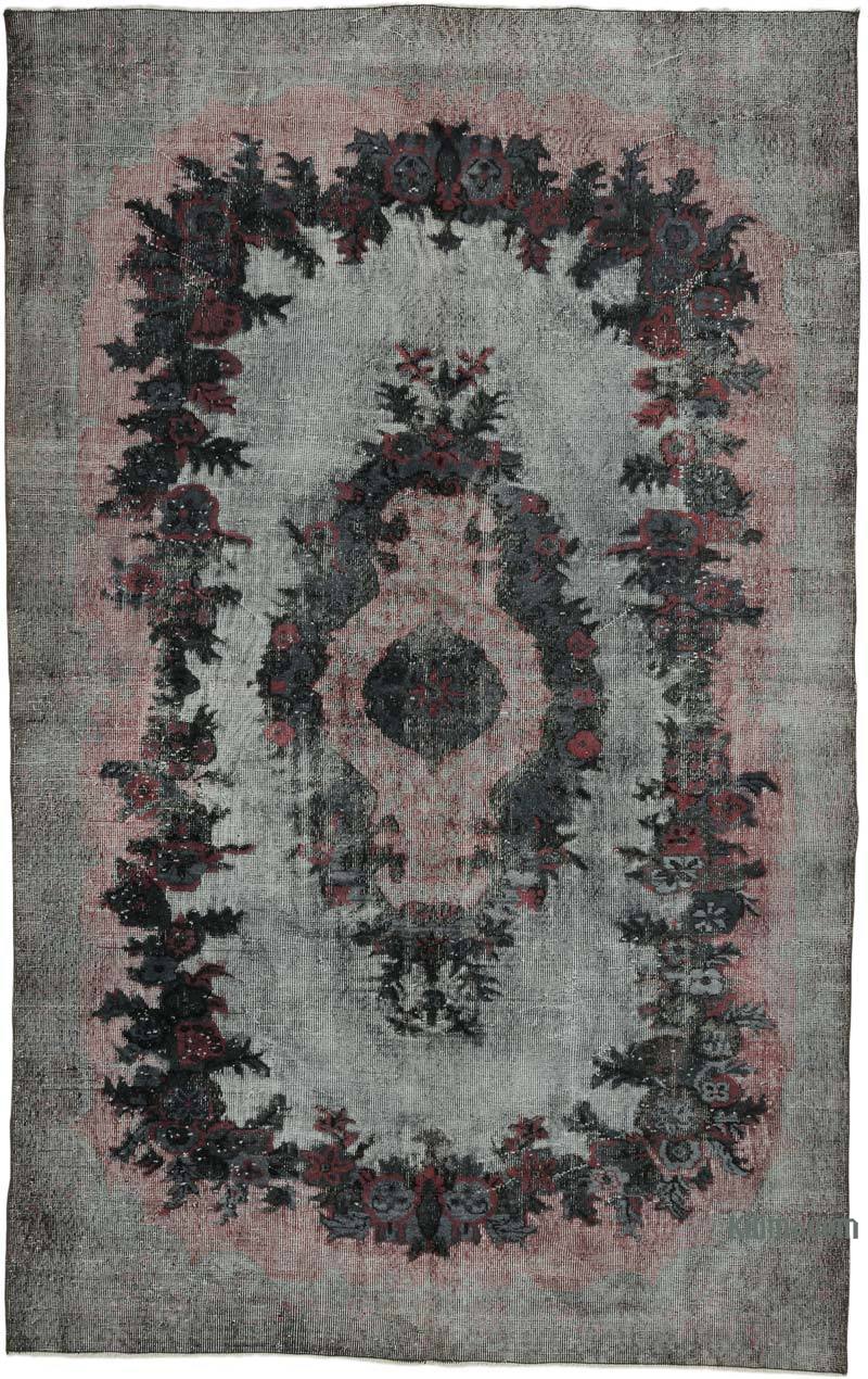 Hand Carved Over-Dyed Rug - 6' 2" x 9' 9" (74 in. x 117 in.) - K0062462