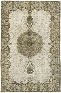 El Oyması Boyalı Halı - 185 cm x 276 cm