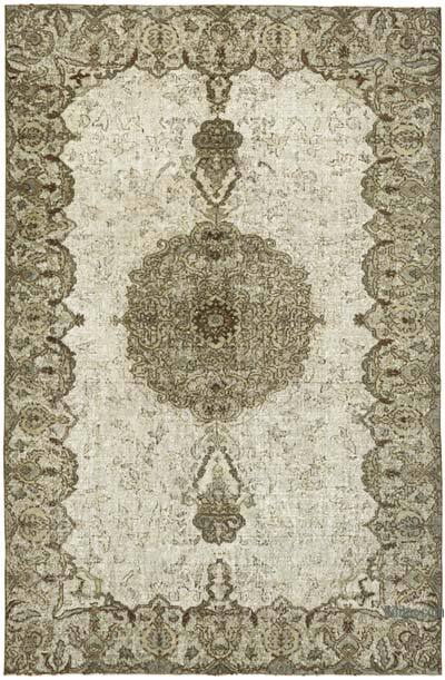El Oyması Boyalı Halı - 185 cm x 276 cm