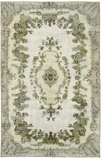 Hand Carved Over-Dyed Rug - 6' 9" x 10' 5" (81" x 125")